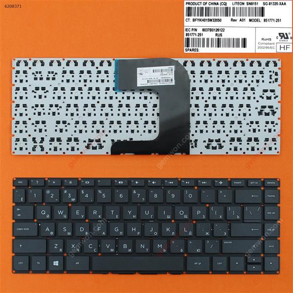 HP Pavilion  14-AC 14-AF 14-AM 14-AN  BLACK (Without FRAME,Win8) RU 6037B0112801 6K.NC901.001 Laptop Keyboard (OEM-B)