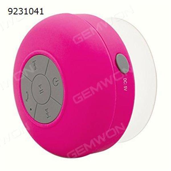 Shower-Mate s4 Waterproof Bluetooth Shower Speaker with ISSC Chipset and Hands-Free Speakerphone for All iOS and Android Devices - Red Bluetooth Speakers TH-01