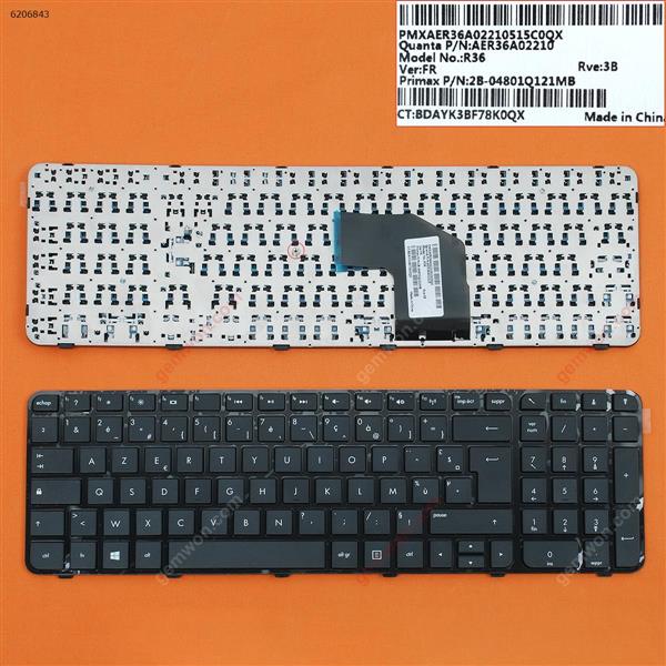 HP G6-2000 GLOSSY FRAME BLACK WIN8 FR AER36F01210 697452-051 2B-04807Q121 Laptop Keyboard (OEM-B)