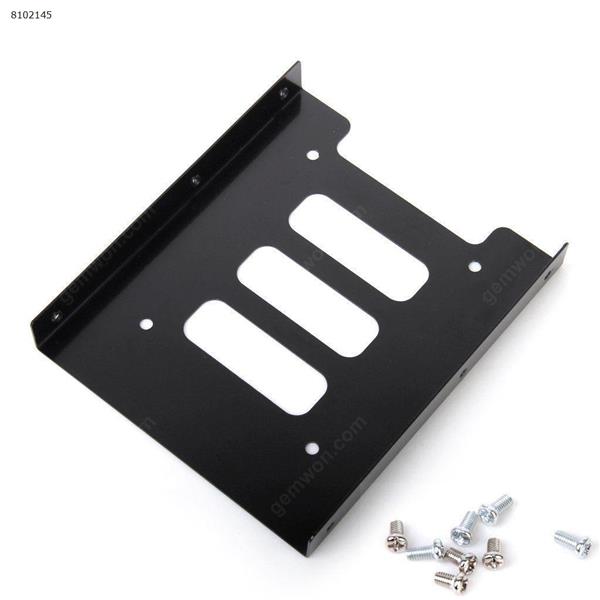 2.5 inch SSD HDD Hard Drive to 3.5 inch Solid Steel Bay/Tray Mounting Bracket Cover N/A