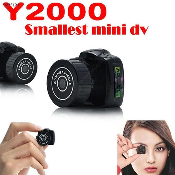 2018 Hotest Y2000 Cmos Super Mini Video Camera Ultra Small Pocket 640*480 480P DV DVR Camcorder Recorder Web Cam 720P JPG Photo Camera Y2000