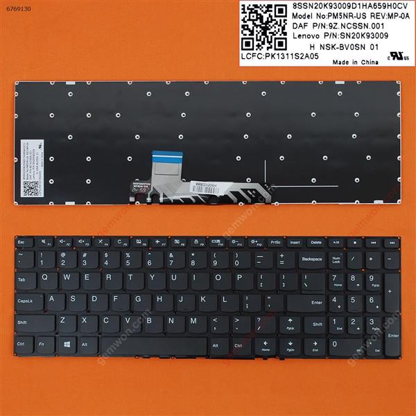 LENOVO Ideapad 310S-15ISK 510S-15ISK 310S-15IKB BLACK win8(Without FRAME) US SN20K82067    LCM15J6 Laptop Keyboard (OEM-B)