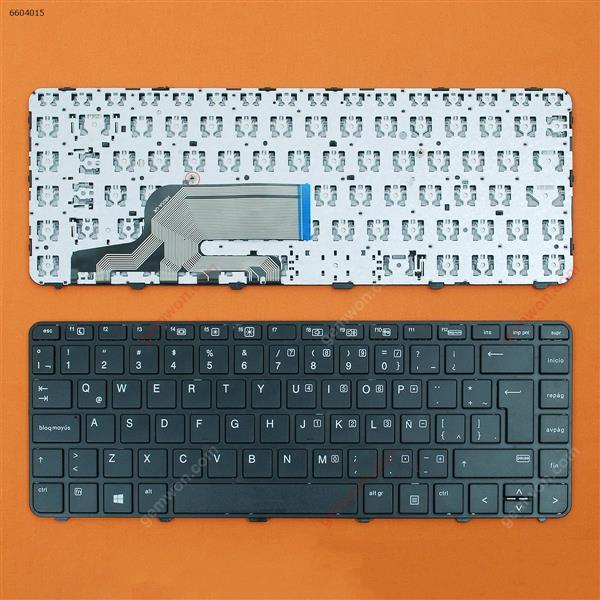 HP 430 G3 430 G4 440 G3 440 G4 445 G3 BLACK Frame BLACK(Win8)OEM LA 6037B0114501 SN9142BL1 Laptop Keyboard (OEM-B)
