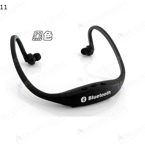 Bluetooth Headset Bluetooth V3.0: Support Calls + Music,Black Headset S9