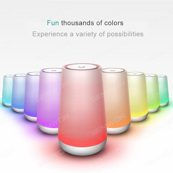 S16A Bluetooth stereo colorful lights, by touch to change light color, change the light intensity and Have the function of playing music Bluetooth Speakers S16A Bluetooth stereo colorful lights