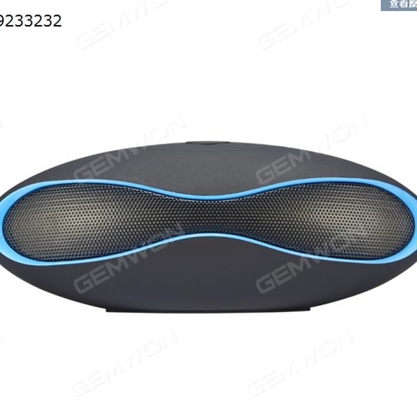 X6S football wireless Bluetooth speaker，LED lamp outdoor small mini Subwoofer Audio Card black. Bluetooth Speakers X6S