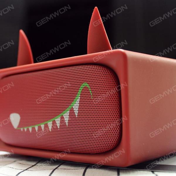Adorable pet Bluetooth speakers, Adorable creative gifts, mini dual horn sound, portable outdoor plug-in bass, Big wolf Bluetooth Speakers ADORABLE PET BLUETOOTH SPEAKERS