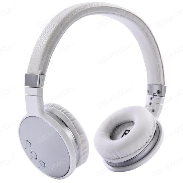 BT016 Bluetooth folding headset, Wireless earphone head folding type mobile phone music earphone, SilveryBT016 BLUETOOTH FOLDING HEADSET