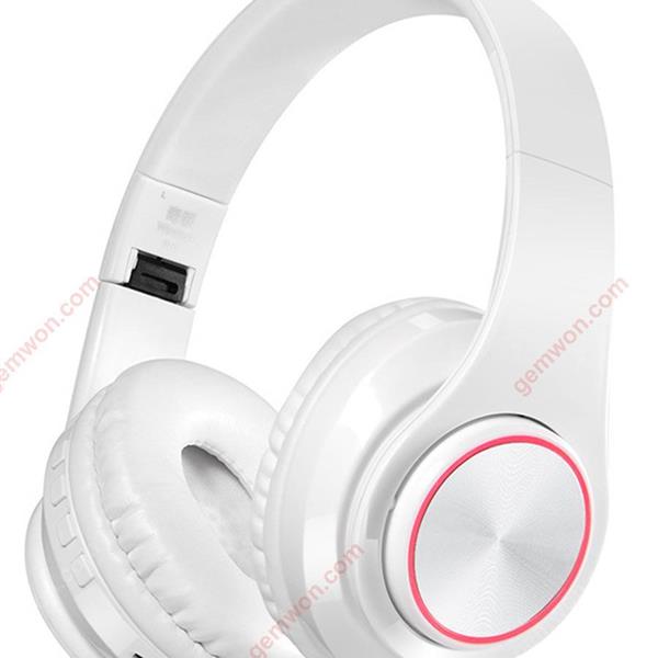 bh3 headphone，Head mounted USB charging，Bluetooth card headset，red redBH3 HEADPHONE