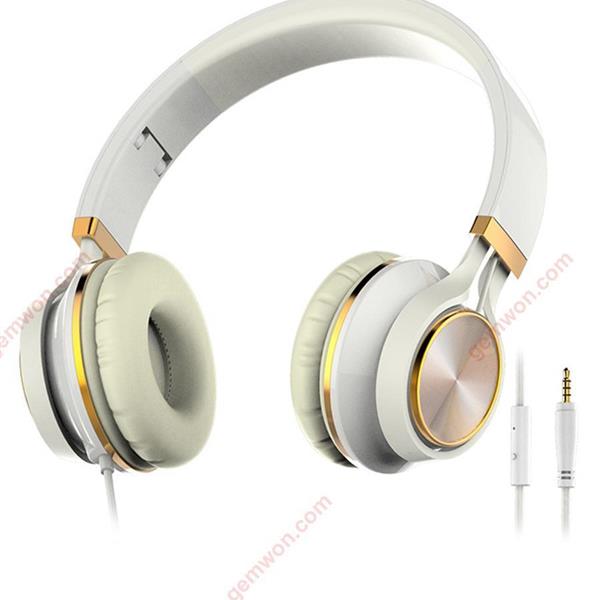 SF-SH015IP Wired headset，sports folding headset line control Wired headset，white Headset SF-SH015IP WIRED HEADSET