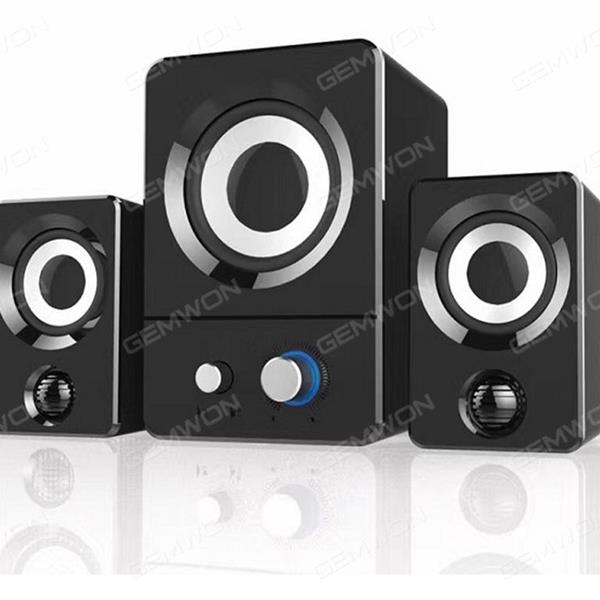 X7 multimedia Small speakers，household 3.5mm audio socket，black Bluetooth Speakers X7 MULTIMEDIA SMALL SPEAKERS