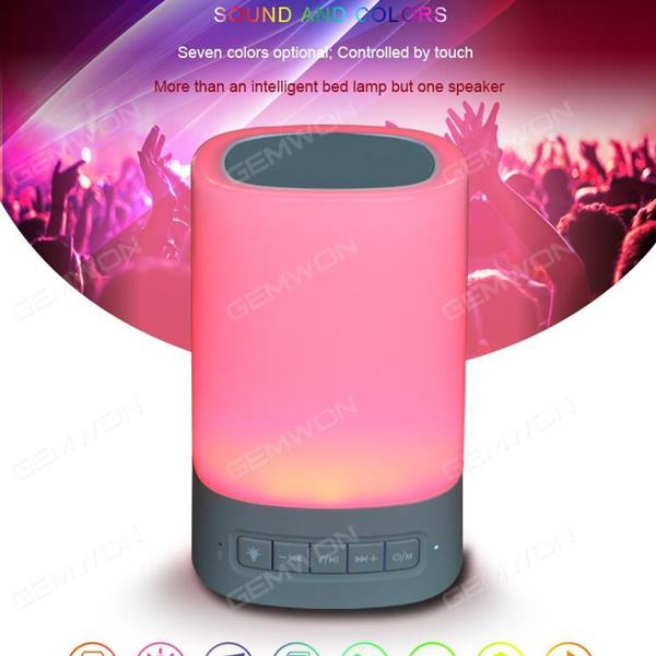 Outdoor Camping Bluetooth Speaker Wireless Stereo Subwoofer Smart Touch Light Speaker Color Change Camping & Hiking BL13