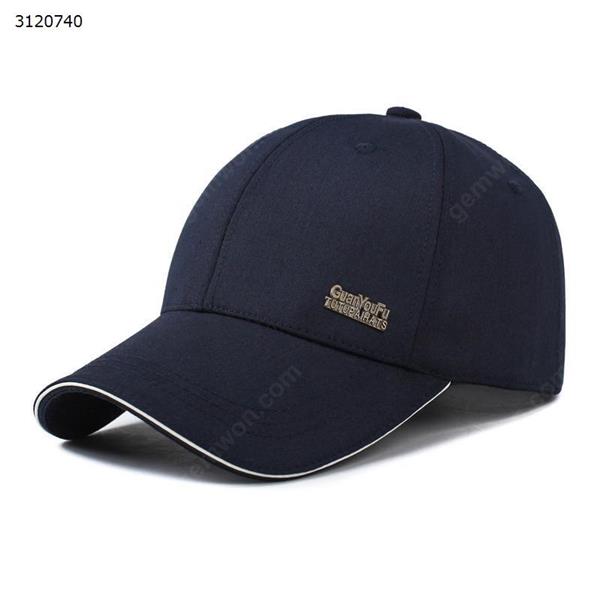 Black baseball cap, both men and women can Outdoor Clothing WD-hat