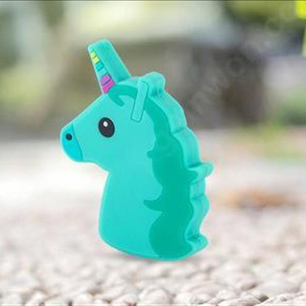 Wireless Charger Green Unicorn Shape Safety Fast Charge Smart Breathing Indicator Wireless Charger Charger & Data Cable N/A