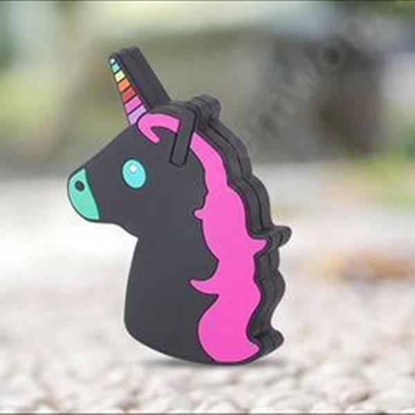 Wireless Charger Black Unicorn Shape Safety Fast Charge Smart Breathing Indicator Wireless Charger Charger & Data Cable N/A