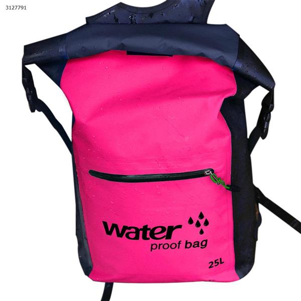 Sports outdoor bag mountaineering bag waterproof bag folding backpack 25L Pink Outdoor backpack n/a
