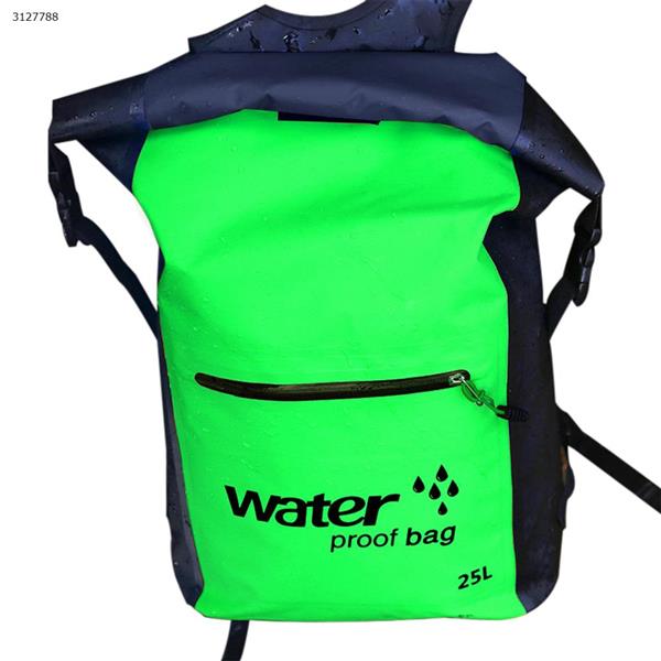 Sports outdoor bag mountaineering bag waterproof bag folding backpack 25L Green Outdoor backpack n/a