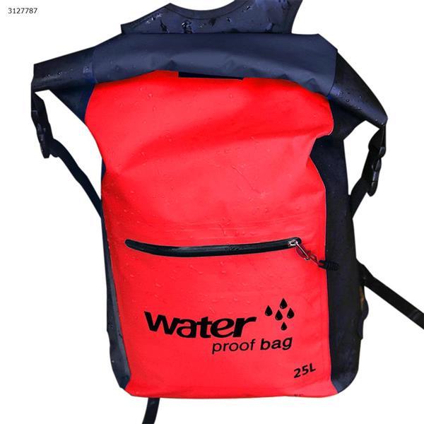 Sports outdoor bag mountaineering bag waterproof bag folding backpack 25L Red Outdoor backpack n/a