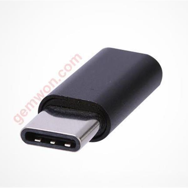 Type C OTG To USB 2.0 Adapter, Type C Male OTG To USB 2.0 Female Adapter ,Black Audio & Video Converter N/A
