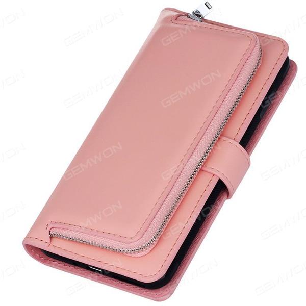 S6 edge Samsung holster,Plain wallet,Multifunctional combined fission case ,Pink Case S6 EDGE SAMSUNG HOLSTER