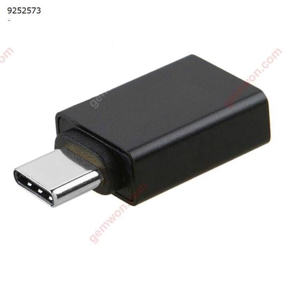 Type C OTG To USB 3.0 Adapter, Type C Male OTG To USB 3.0 Female  Adapter ,Black Audio & Video Converter N/A
