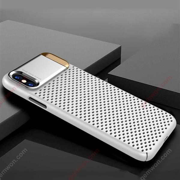 iphoneX Breathable phone case，Creative cell phone protective case，white Case IPHONEX BREATHABLE PHONE CASE