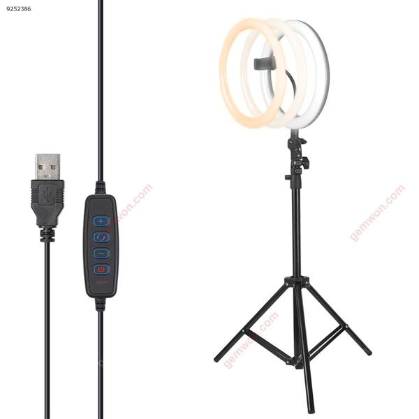 10-Inch Selfie Ring Light ，Makeup & YouTube Live with Tripod  Phone Stands Mobile Phone Mounts & Stands N/A
