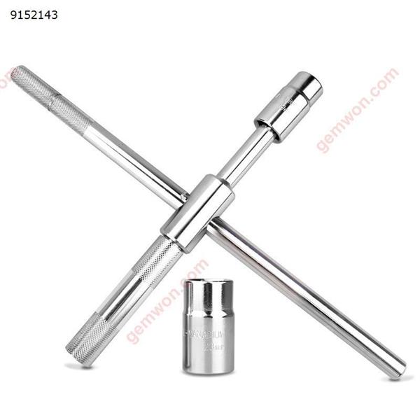 Cross socket wrench car tire wrench tire removal auto repair tool cross wrench(17 X19 X21 X23) Auto Repair Tools 01