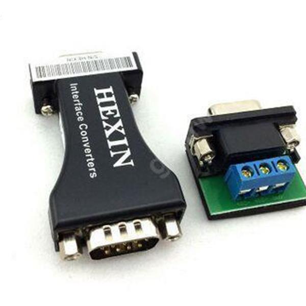 HEXIN 232 to 485 converter industrial grade passive converter RS485 to RS232 converter USB/SATA/PCI/IDE Connector USB