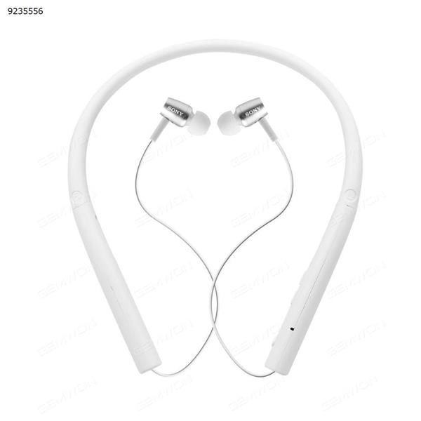 Bluetooth Headphones, GEMWON Wireless Stereo Bluetooth Headsets Retractable Earbuds Neckband Sport Sweatproof Earphones with Mic Noise Cancelling for iPhone Android Cellphone (white） Headset MDR-EX750