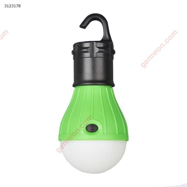 Portable camping tent light emergency hiking outdoor lantern light bulb (green) Camping & Hiking WD5800