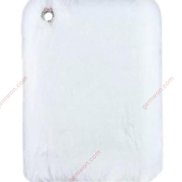Ipad mini2 imitation fur plush protective case，white Case Ipad mini2 fur plush
