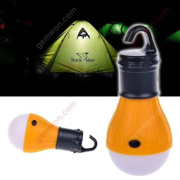 Portable camping tent light emergency hiking outdoor lantern light bulb (yellow) Camping & Hiking WD5800