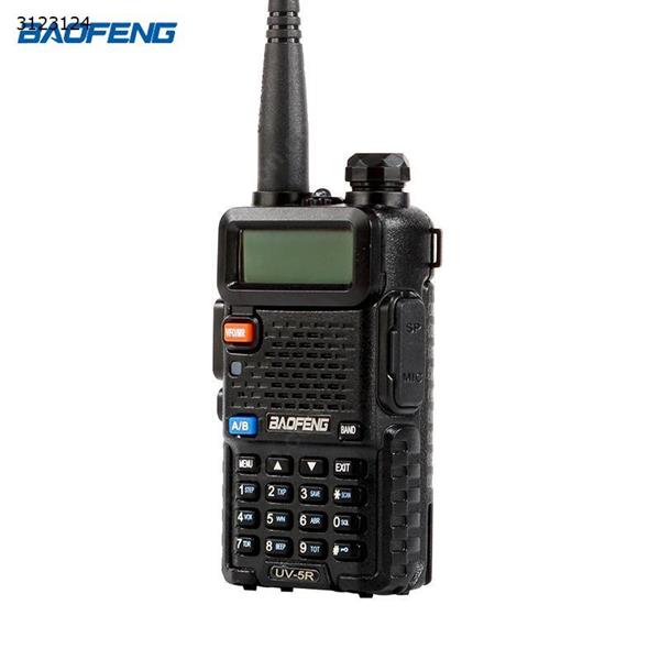 Baofeng UV-5R walkie-talkie handheld digital voice prompt dual-band dual display dual standby CTCSS / CDCSS LCD monitor FM radio Communication and navigation BF-UV5R