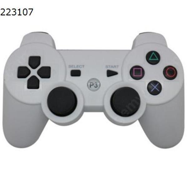 New PS3 Wireless Bluetooth 3.0 Controller Gamepad Remote Gamepad (White) Game Controller WD-ps3