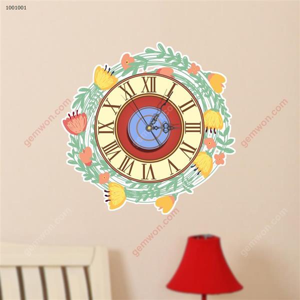 Wall Clock 3D  Sticker Home Room Decor Gift SZ001 3D clock sticker SZ001