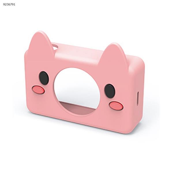 5th  children's camera High Quality TPU Cute Pink Pig case Camera 5th