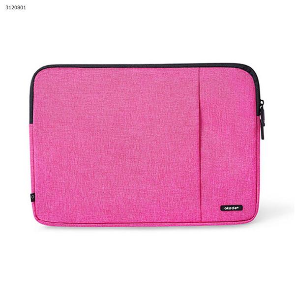 Apple MacBook11.6-15.6-inch computer notebook ultra-thin liner mobile bag Black 15 Pink Outdoor backpack n/a
