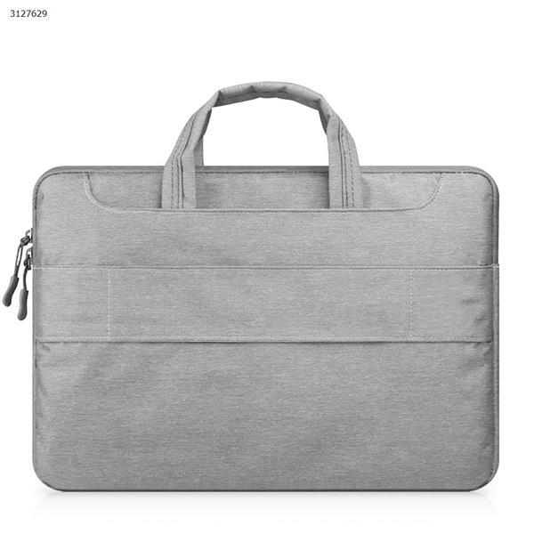 Business casual unisex nylon handbag 11/12/13/15 inch Apple laptop bag 14 inch Gray Outdoor backpack n/a