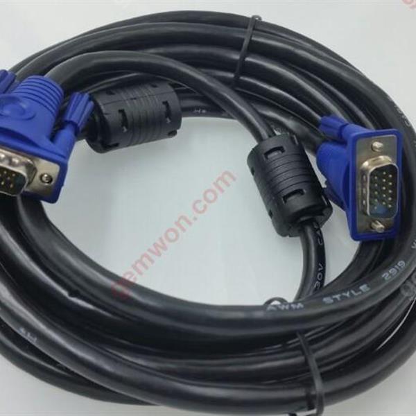 3+6 VGA cable computer monitor cable VGA video projection HD cable 3 meters Audio & Video Converter 2021