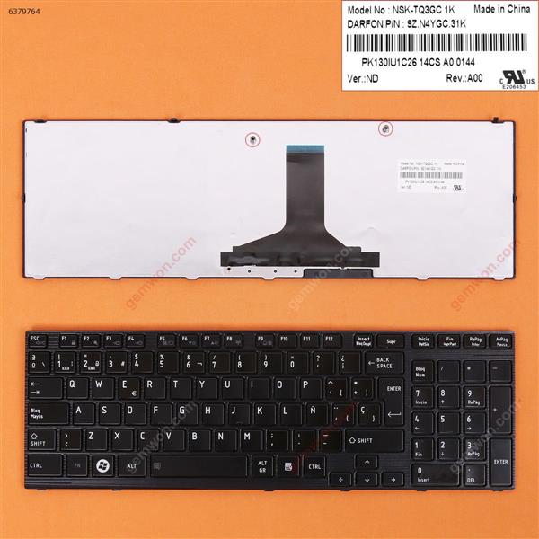 TOSHIBA P750 P750D P755 P755D Qosmio X770 X775 GRAY FRAME GLOSSY Reprint SP N/A Laptop Keyboard (Reprint)