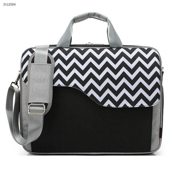 17-inch shoulder bag, white&black| Storage bag CB-3039