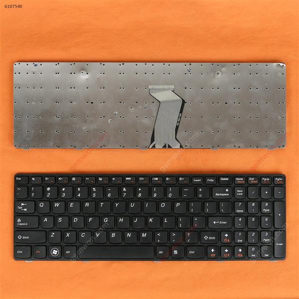 LENOVO G500 G505 G510 BLACK FRAME BLACK(OEM) US N/A Laptop Keyboard (OEM-A)
