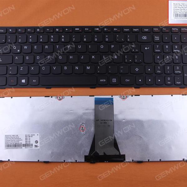 LENOVO G50-70 BLACK FRAME BLACK(For Win8) LA 9Z.NB4SN.01E  BQ0SN 1E Laptop Keyboard (OEM-B)