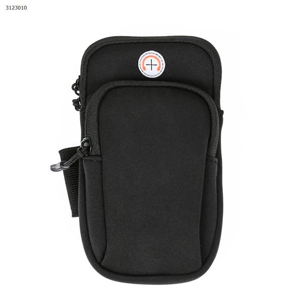 Multifunctional outdoor sports running arm bag (black) Outdoor backpack WD-BAG