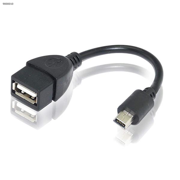 SaiTech IT Mini USB OTG Cable for Digital Cameras - USB A Female to Mini USB B 5 Pin Male Adapter Cable USB HUB N/A