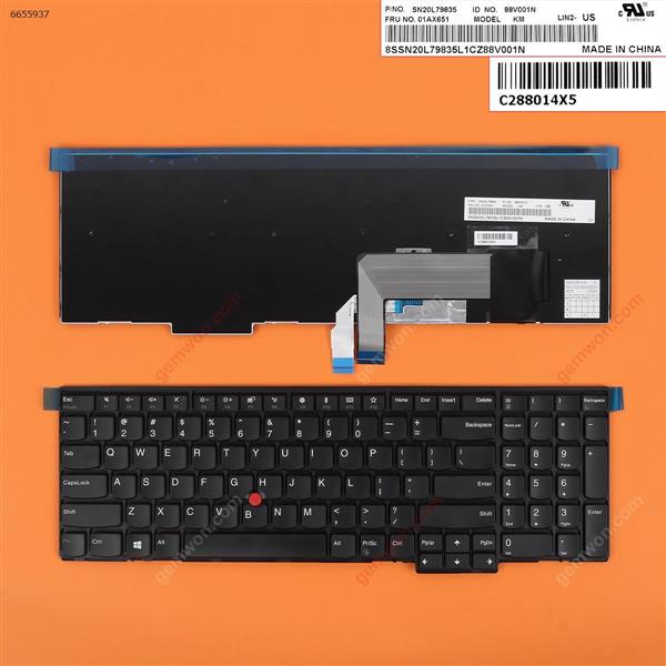 ThinkPad L570 BLACK(With 6 Screws ,For Win8) US PK131SS2A01 Laptop Keyboard (OEM-B)