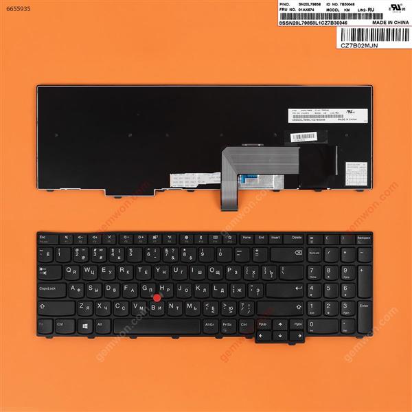 ThinkPad L570 BLACK(With 6 Screws ,For Win8) RU PK131SS2A06 Laptop Keyboard (OEM-B)