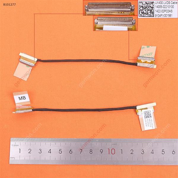 ASUS UX430 UX430UA UX430UN UX430UQ U430UAR ,ORG LCD/LED Cable 14005-02210100 1422-02PC0AS