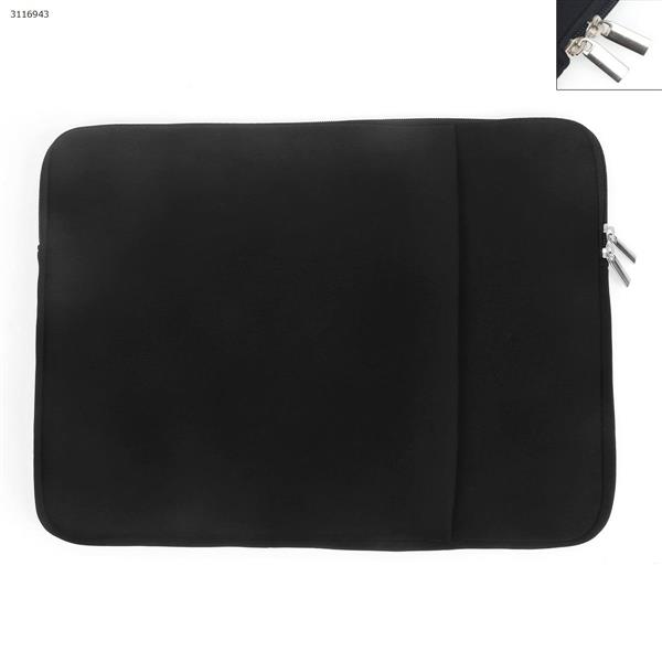 15.6 inch Computer handbag, MacBook DELL Lenovo computer general package, Double pocket（black） Case 15.6 INCH COMPUTER HANDBAG